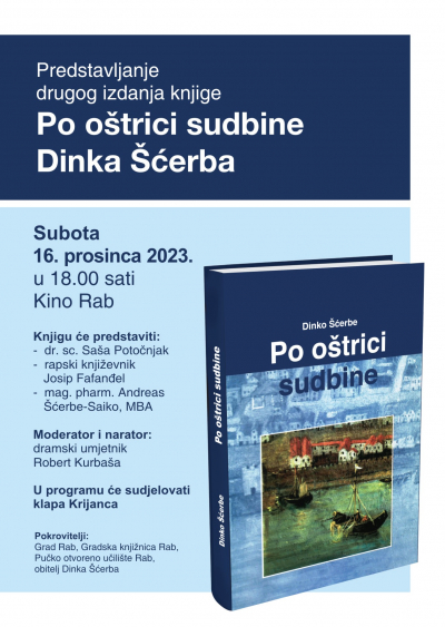 Predstavljanje drugog izdanja knjige Po oštrici sudbine Dinka Šćerba