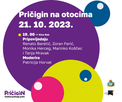 Pričigin na otocima, Kino Rab, 21.10. u 19.00 h