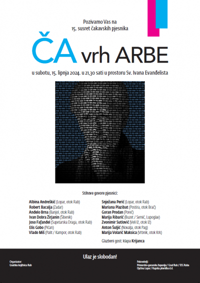 Ča vrh Arbe - petnaesti susret pjesnika čakavaca